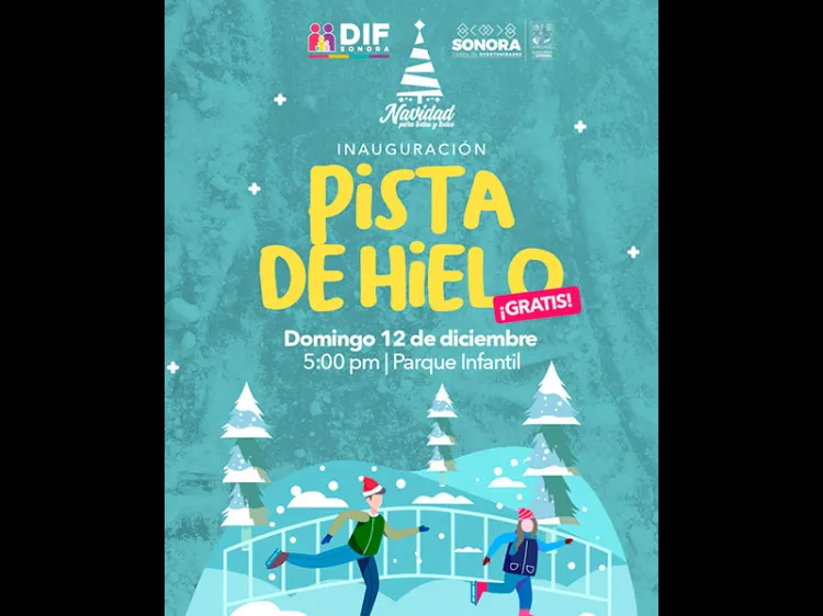 Invita DIF a disfrutar pista de hielo