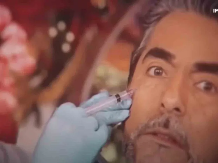 Raúl Araiza se aplica botox durante programa en vivo; esto fue lo que pasó