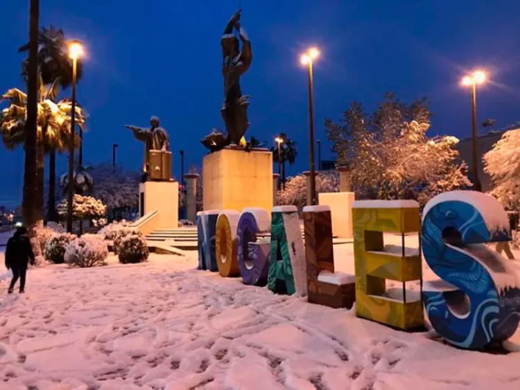 Nogales podría vestirse de blanco el fin de semana
