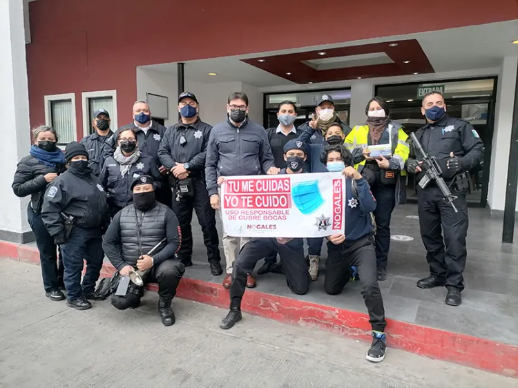Buscan hacer cumplir uso de cubre bocas