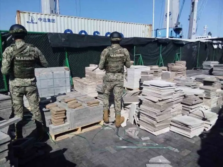 Semar aseguró 12 mil kilos de droga al Cártel del PacÍfico y CJNG en 2021