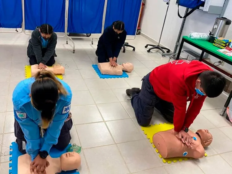 Certifican a alumnos de la UTPP en la reanimación de pacientes