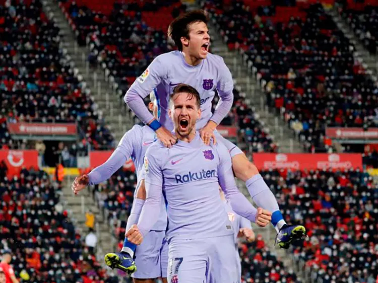 Barcelona triunfa con 18 bajas sobre el Mallorca