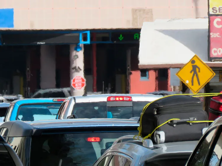 Cruzan pocos paisanos hacia EU