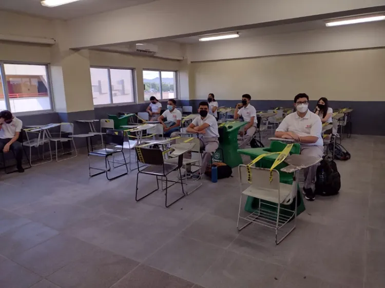 Sin casos Covid en alumnos de Cobach Sonora en clases 2021