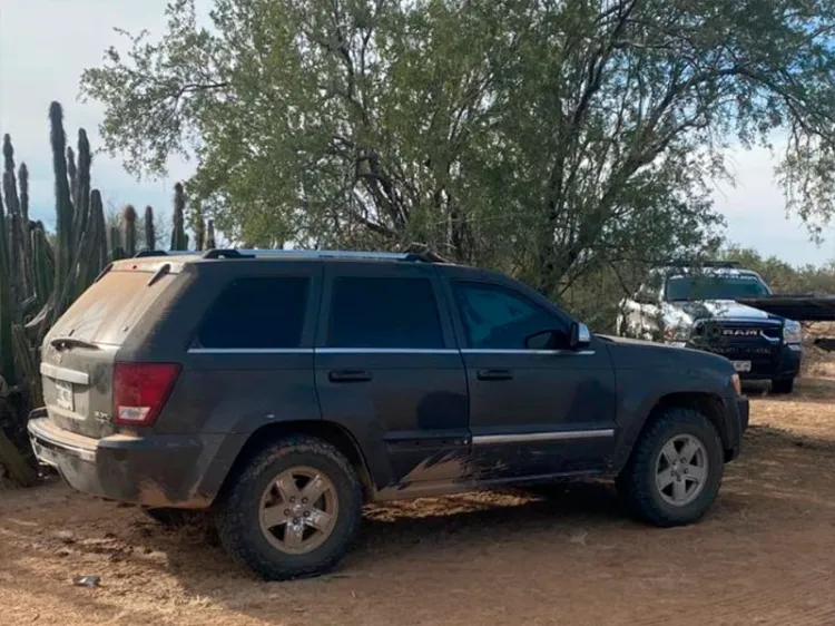 Localizan vehículo blindado en Altar