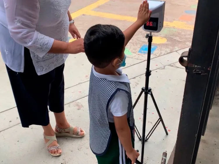 Se han reportado 78 contagios en escuelas