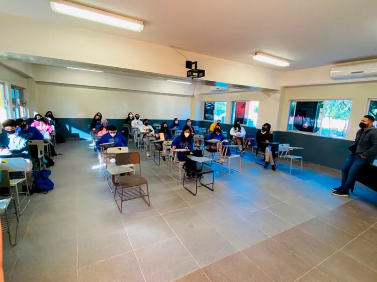 Da vida regreso de alumnos a las aulas del Cobach