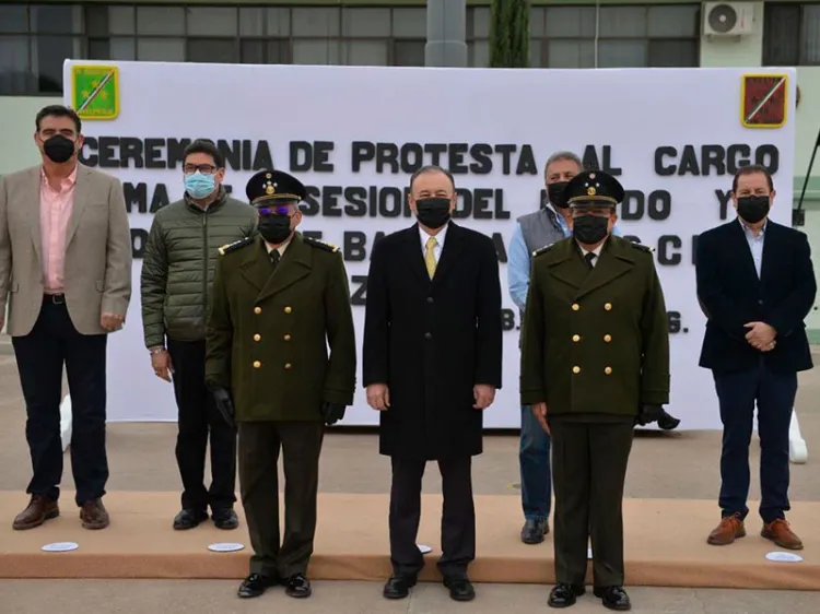Atestigua ADM cambio de mando en la 45 Zona Militar
