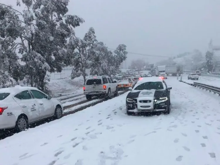 Ocasionará tormenta invernal nevadas y lluvias