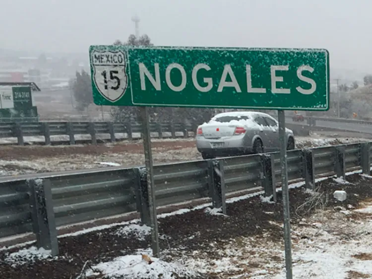 Tendrá Nogales clima gélido durante tres días: CMPC