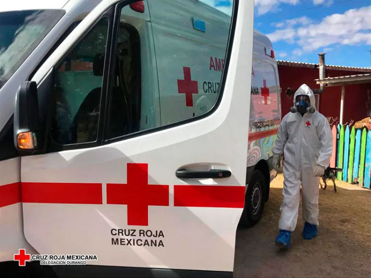 Disminuyen en la Cruz Roja servicios por Covid-19