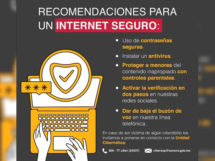 Recomiendan navegar seguro en Internet