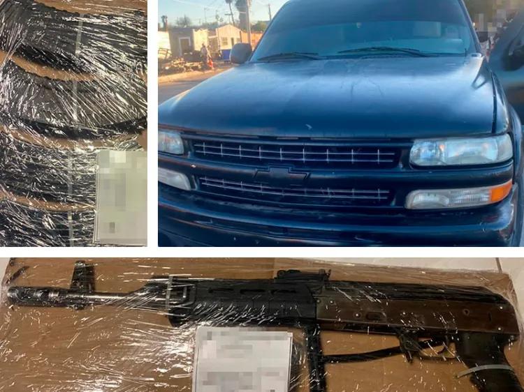 Asegura SEDENA y Policía Estatal arma AK-47, cargadores y cartuchos en Santa Ana