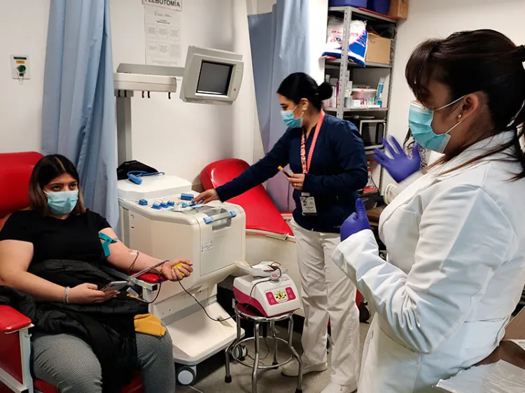 Disminuyen donaciones de sangre al 50%
