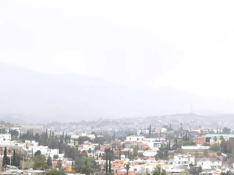 Cae primera nevada en Nogales