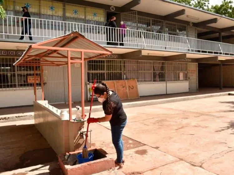 Agradece SEC limpieza de planteles escolares de Cajeme