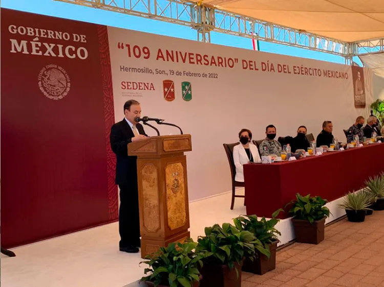 Celebran 109 aniversario del Ejército Mexicano