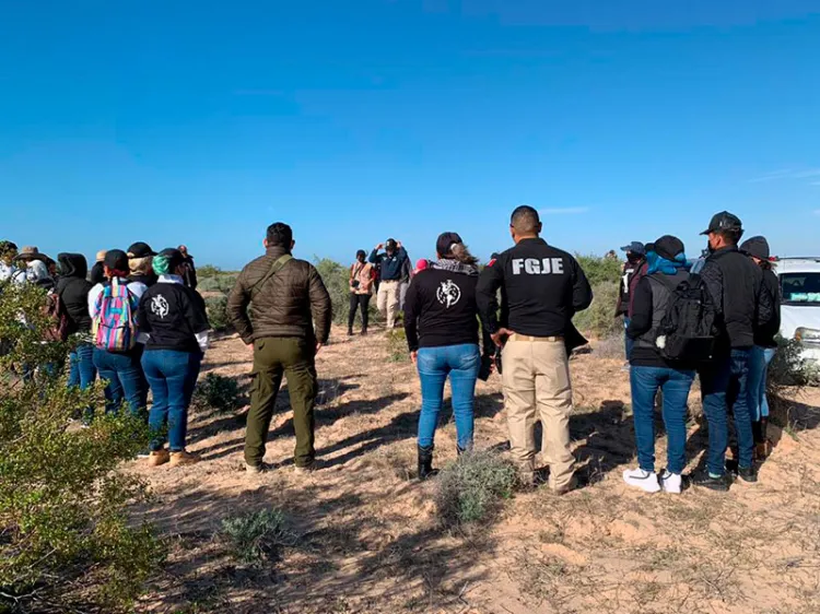 Hallan restos en fosa en Puerto Peñasco
