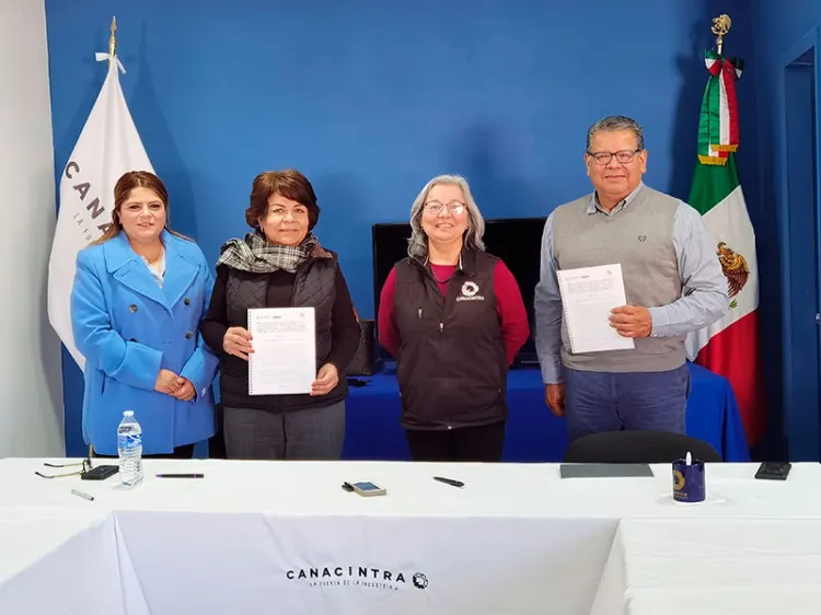 Informan sobre beneficios de Fonacot a Canacintra