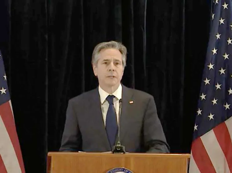 Anuncia Blinken más sanciones contra Rusia: "No iremos a la guerra"