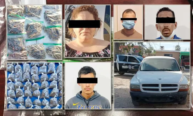 Incauta PESP armas, vehículos y narcótico en operativos preventivos