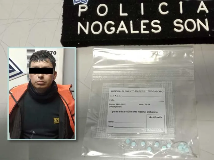 Traía pastillas de fentanilo; detenido por hacer necesidades fisiológicas en la calle