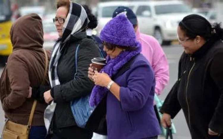 Bajas temperaturas se mantendrán el resto de la semana