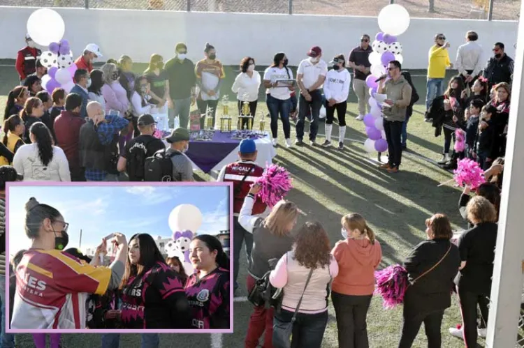 Concluye torneo de futbol femenil