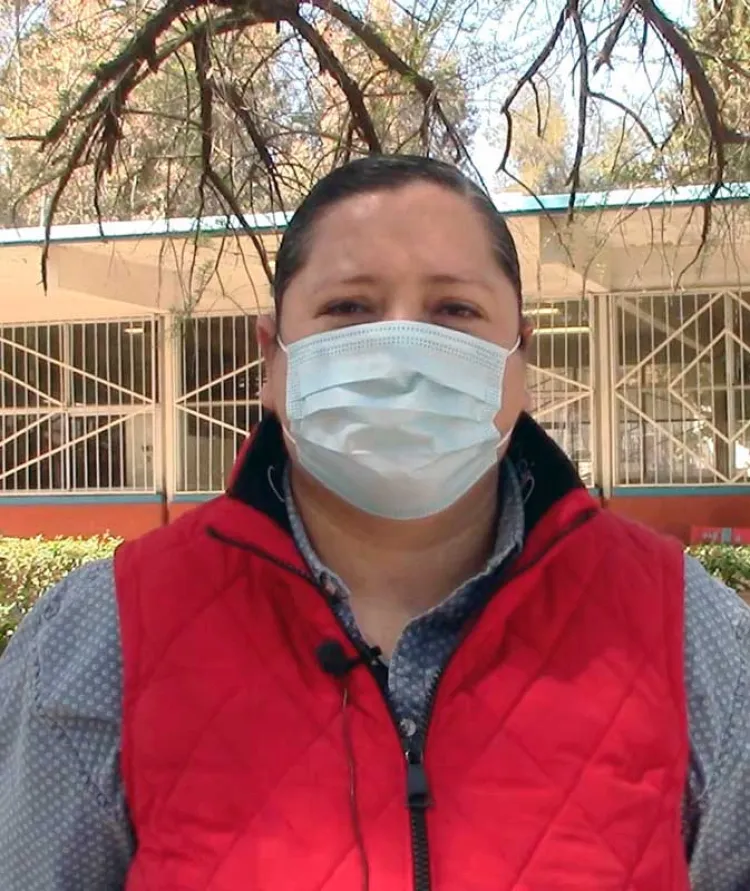 Regresan estudiantes de la secuntaria Técnica 3 de manera presencial