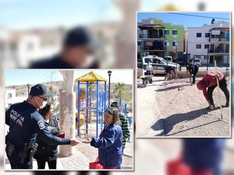 Refuerza Seguridad Pública campaña de rescate de espacios deportivos