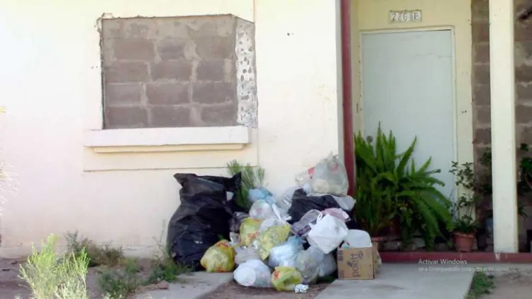 Sin servicio de recolección de basura en La Muralla