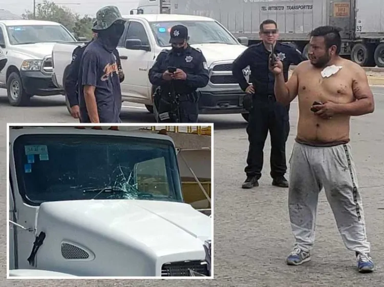 Disparan Yaquis a conductor en caseta