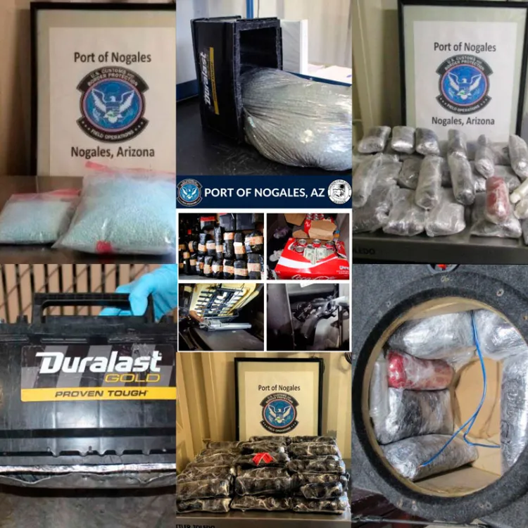 Grandes aseguramientos de droga y armamento en EU