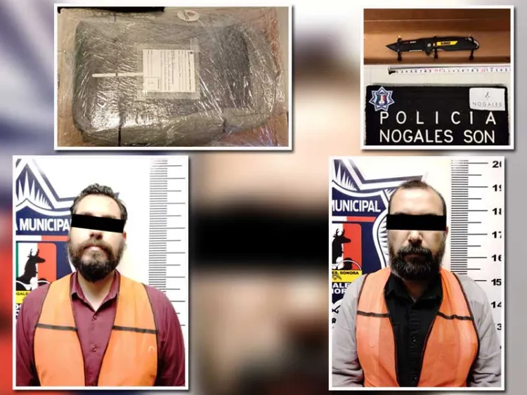 Detienen in fraganti a dos presuntos ladrones