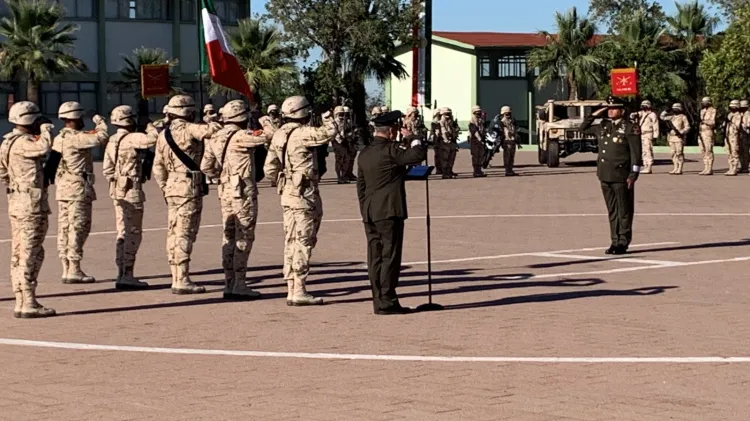 Designan nuevo comandante militar en Hermosillo