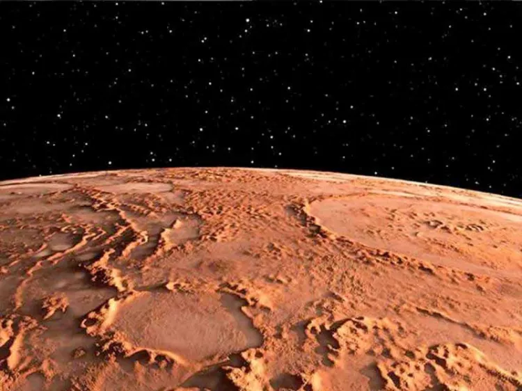 Sale planeta Marte de su silencio