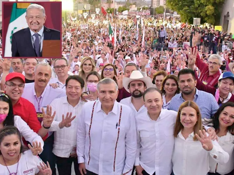 Confirma AMLO que López Hernández visita entidades como parte de sus funsiones