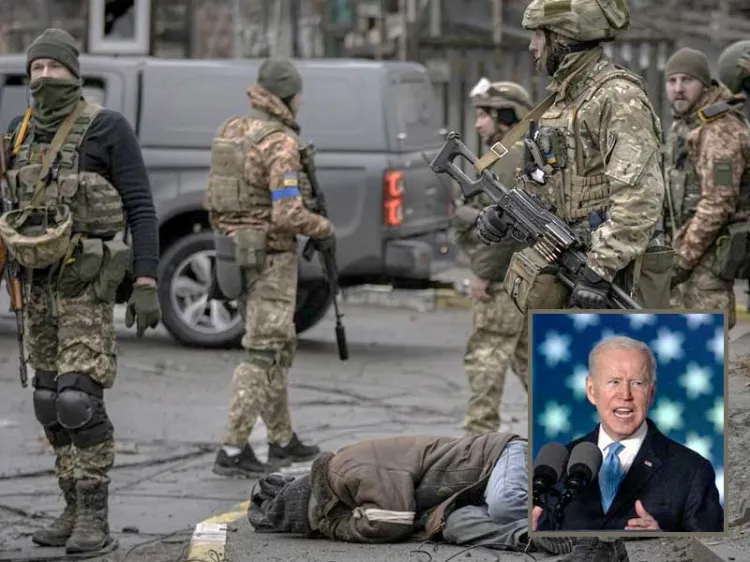 Debe Putin "rendir cuentas" por crímenes de guerra tras masacre en Bucha: Biden