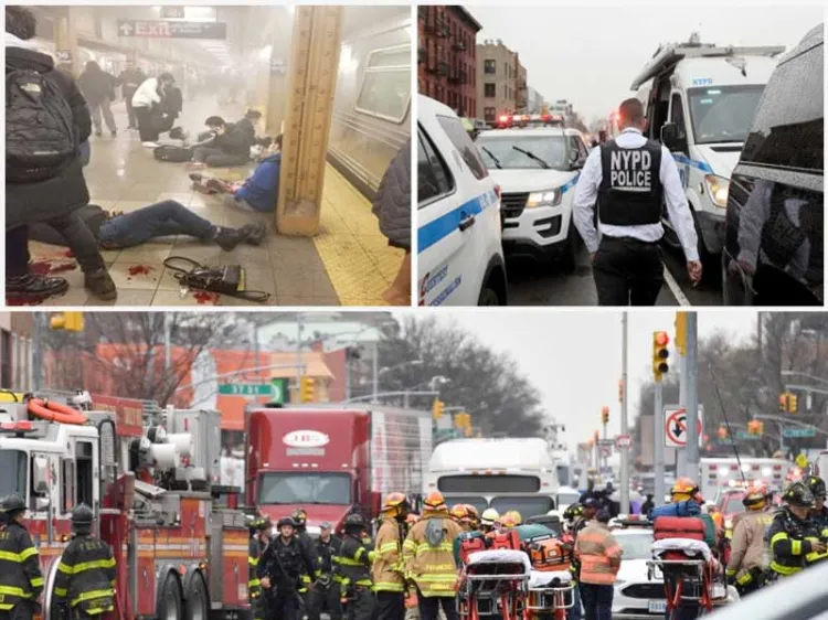Genera pánico y caos en metro de NY por tiroteo
