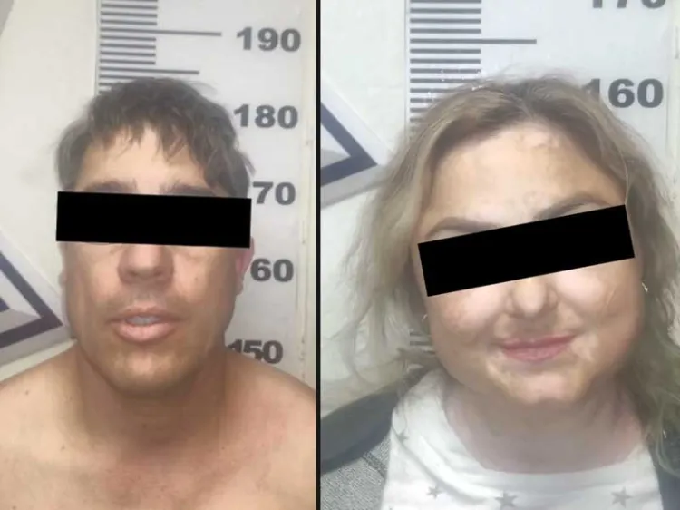 Lesiona pareja a policías y son detenidos