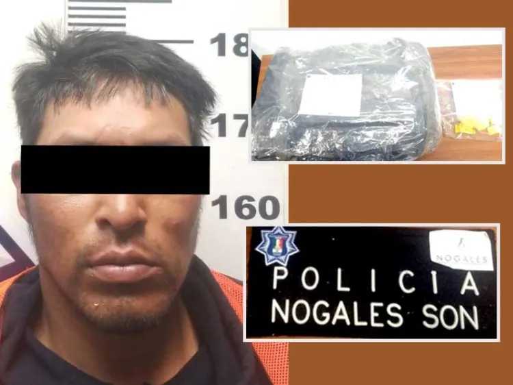 Lo detienen por orinar en la calle, al registralo traía drogas