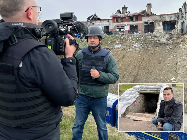 Es sonorense corresponsal de guerra