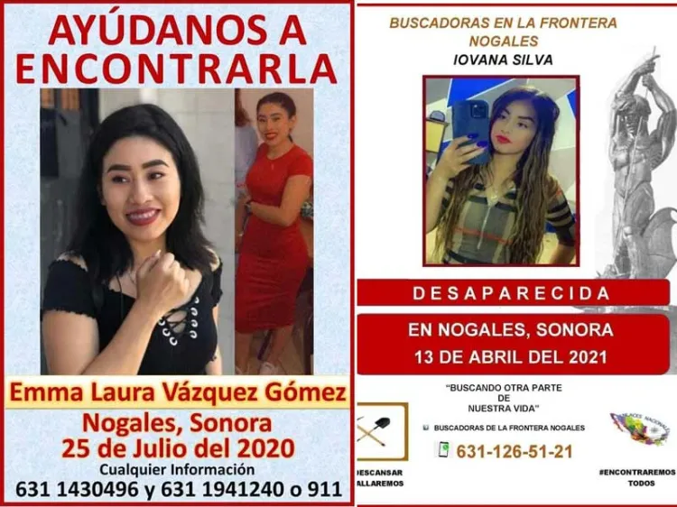 Siguen casos de mujeres desaparecidas en esta frontera