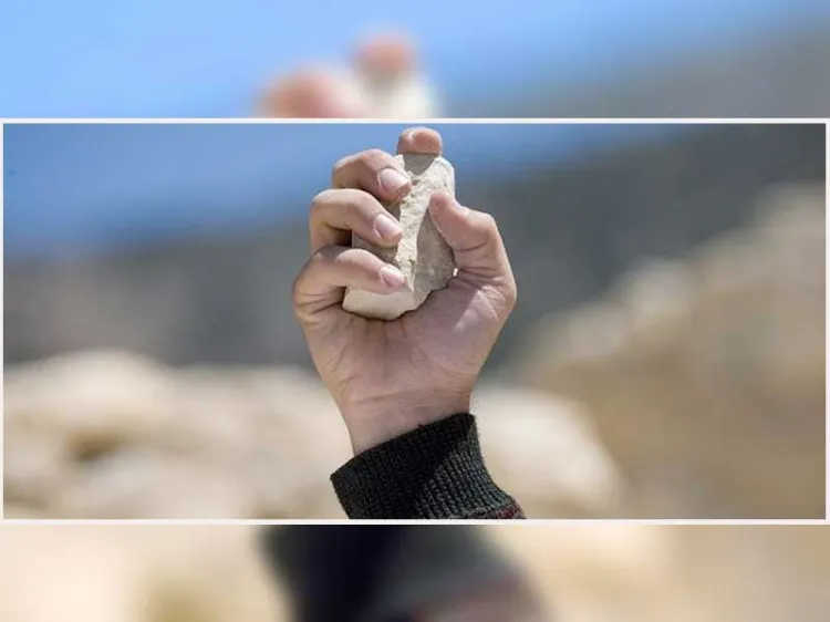 Lesiona mujer a menor con una piedra