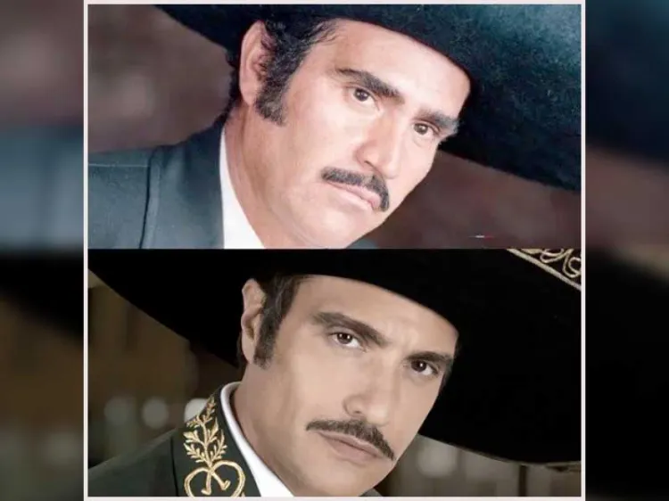 Presentan serie de Vicente Fernández en Netflix