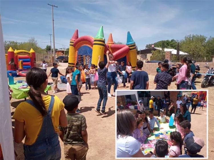 Llevan felicidad a niñas y niños de Mascareñas