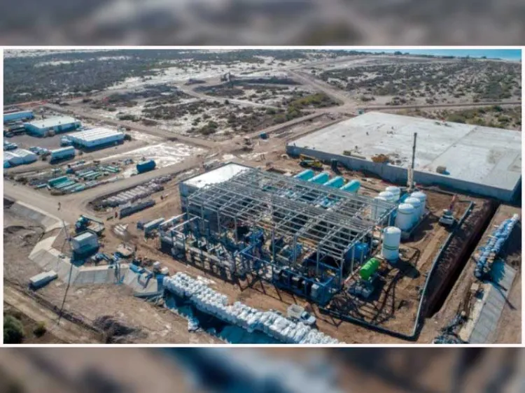 Iniciará operación de planta desalinizadora en julio
