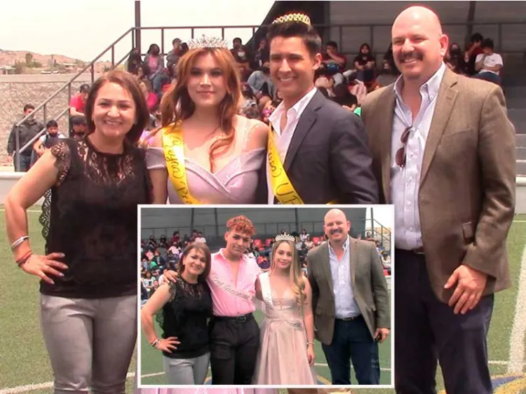 Coronan a reina y rey de la Universidad Binacional