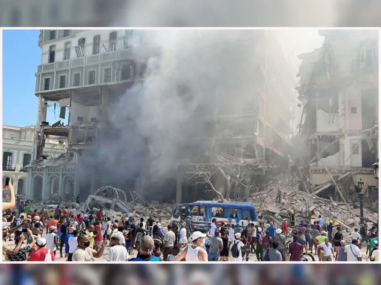 Deja personas heridas y muertas explosión en Cuba